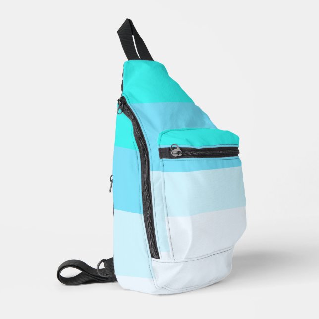 Personalised Print Cut Sew Sling Bag for You (Left Corner)