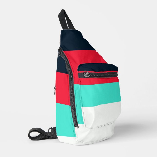 Personalised Print Cut Sew Sling Bag for You (Left Corner)