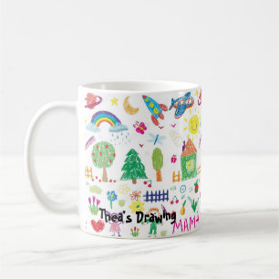 Personalised Print Your Child's Drawing Mug
