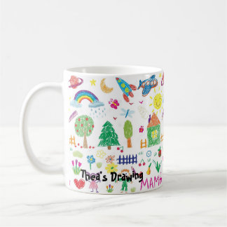 Personalised Print Your Child's Drawing Mug