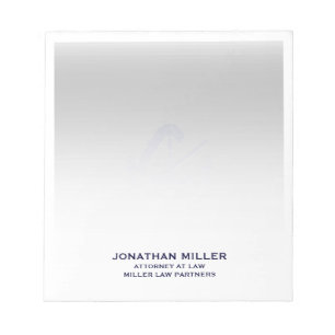 Personalised Professional Branded Legal Stationery Notepad