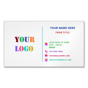 Personalised Professional Business Card Magnet