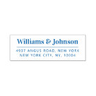 Personalised Professional Elegant Return Address