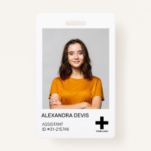 Personalised Professional Employee Logo & Photo ID Badge