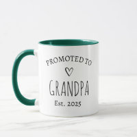 Personalised Promoted to Grandpa