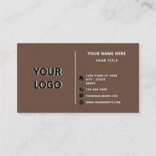 Personalised Promotional Business Cards Example