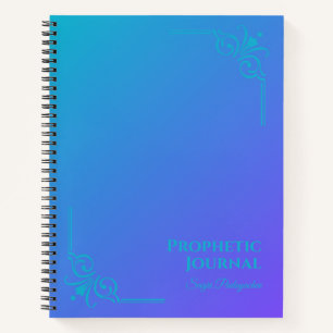 Personalised Prophetic Journal Spiral Notebook