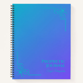 Personalised Prophetic Journal Spiral Notebook