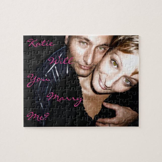 Personalised proposal puzzle (Horizontal)