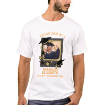 Personalised Proud Dad of a Graduate Photo