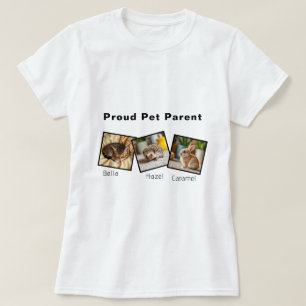Personalised Proud Pet Parent T-Shirt