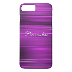 Personalised Psychedelic Purple iPhone 8 Plus/7 Plus Case