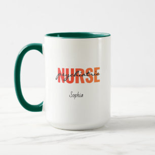 Personalised Psychiatric Nurse Name Mug