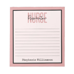 Personalised Psychiatric Nurse   Psych Nurse Notepad