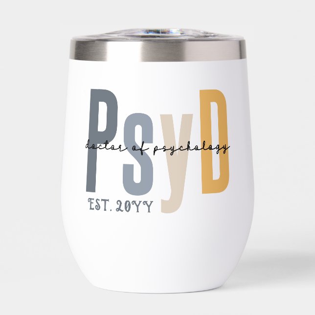 Personalised PsyD Doctor of Psychology Graduation (Front)