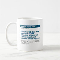 Personalised Publication Classic 15oz Mug - Blue