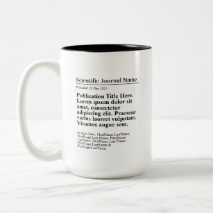 Personalised Publication Two-Tone 15oz Mug