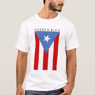 Personalised Puerto Rican Flag T-Shirt