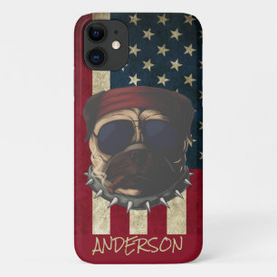 Personalised Pug iPhone 11 Case