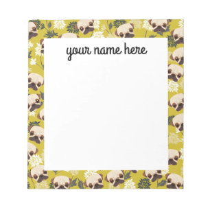 Personalised Pugs Notepad
