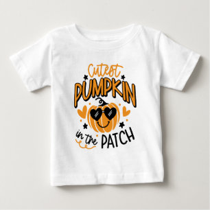 Personalised Pumpkin  Baby T-Shirt