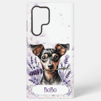 Personalised Pup Phone Case – Min Pin