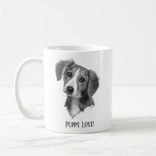 Personalised Puppy Coffee Mug