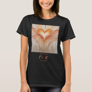 Personalised "Pure Love" Monogram for Couple T-Shirt