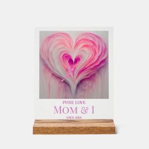 Personalised "Pure Love" Mum and I Acrylic Sign