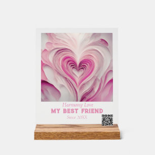 Personalised "Pure Love" - My Best Friend Acrylic Sign