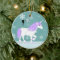 Personalised Purple and White Unicorn and Fairy