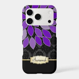 Personalised Purple Black Gold