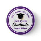Personalised Purple Graduate 2025 Graduation Party