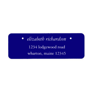 Personalised Purple & White