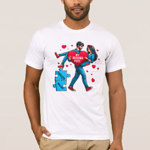 Personalised Puzzle of Love - My Missing Piece T-Shirt
