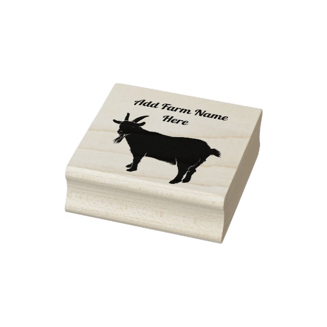 Personalised Pygmy Goat Farm Stamp (Stamp)