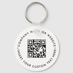 Personalised QR Business Promo Keychain