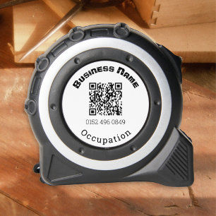 Personalised QR Code Business Work Trade Template 1