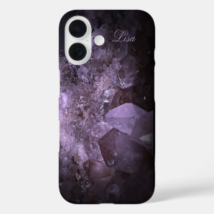 Personalised Quartz Crystal Sturdy iPhone Case