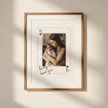 Personalised Queen of Hearts Mother’s Day Photo