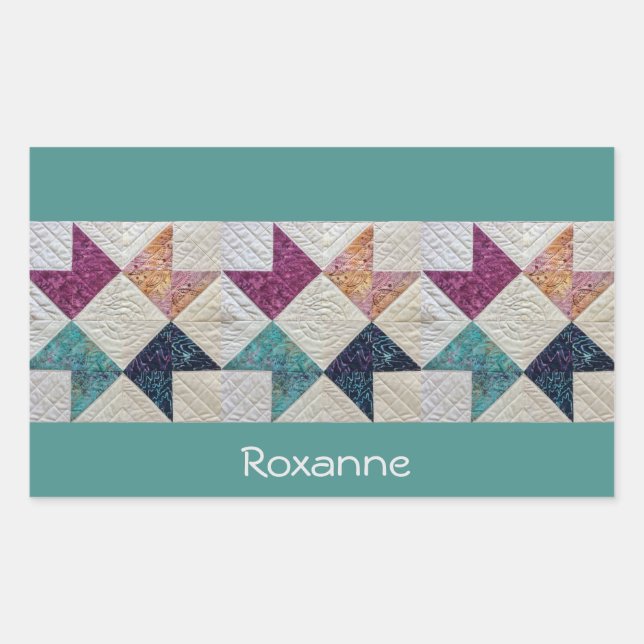 Personalised Quilt Stickers (Front)