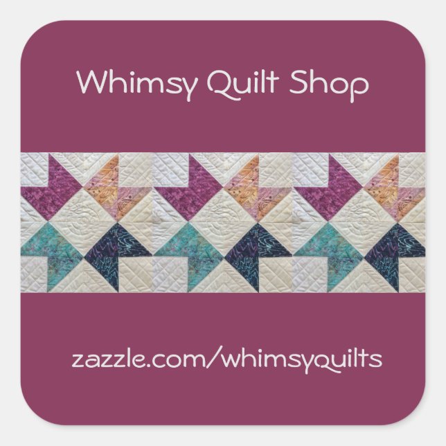 Personalised Quilt Stickers (Front)