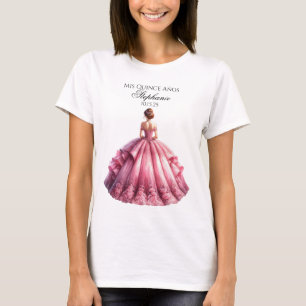Personalised Quinceañera T-Shirt