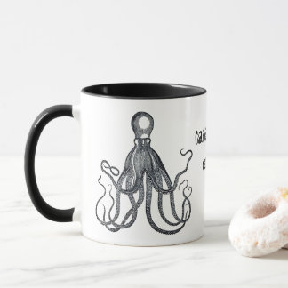 Personalised Quirky Octopus Mug
