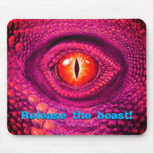 Personalised quotation Dragon's Eye mousemat