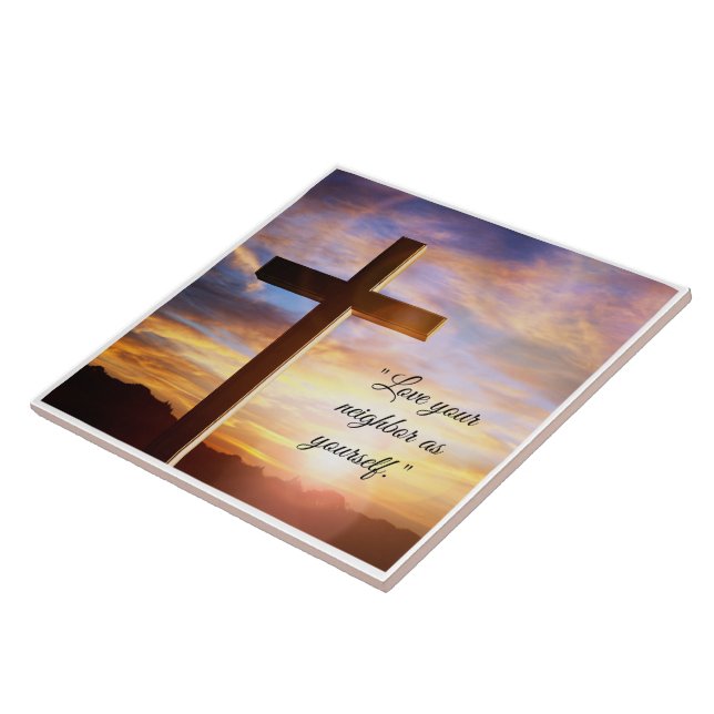 Personalised Quote & Image Tile (Side)