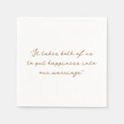 Personalised Quote or Song Lyric Wedding