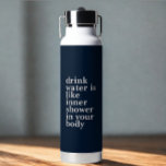 Personalised quote white fonts water bottle<br><div class="desc">Personalised quote white fonts Water Bottle.
Have to edit your name with this water bottle.</div>