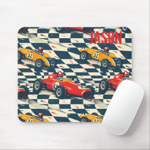 Personalised Race Car Mouse Pad Mousepad