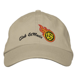 Personalised Racing Flames 45 Spacer Bullet Badge Embroidered Hat